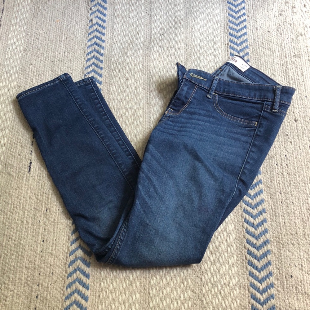 Hollister low rise skinny jeans